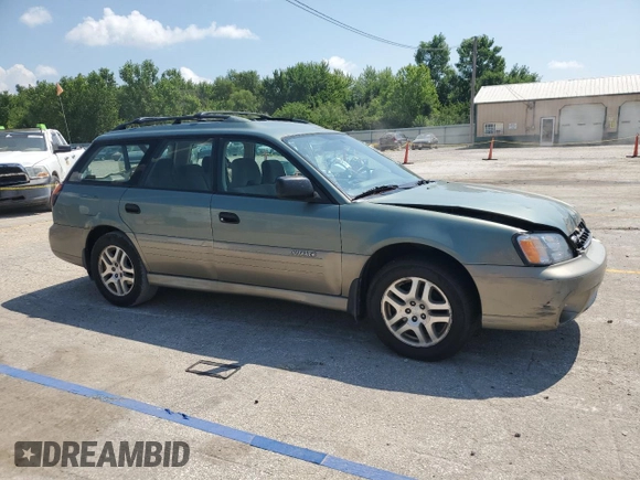 2004 Subaru Legacy Outback with VIN 4S3BH675047641216, listed as a Copart auction lot 61846755 with 179,304 mi miles and Salvage title. Bid and sale history available at DreamBid. Image 4.