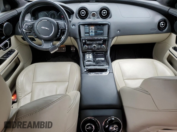 2015 Jaguar XJ Premium Luxury with VIN SAJXJ1CD3F8V88780, listed as a Copart auction lot 57488345 with 62,776 mi miles and Clean Title. Bid and sale history available at DreamBid. Image 8.