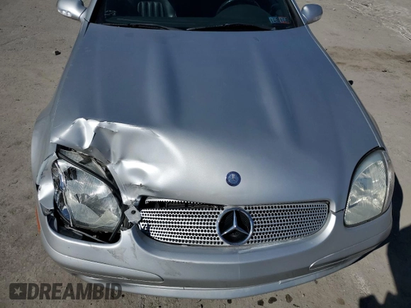 2004 Mercedes-Benz SLK-Class with VIN WDBKK65F74F300543, listed as a Copart auction lot 47282445 with 66,522 mi miles and Salvage Title. Bid and sale history available at carsss.com. Image 13.