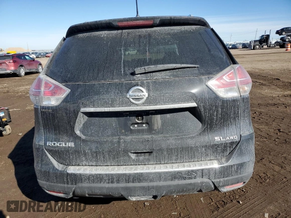 2016 Nissan Rogue SV with VIN 5N1AT2MV1GC870776, listed as a Copart auction lot 46496275 with 109,718 mi miles and Clean Title. Bid and sale history available at DreamBid. Image 6.