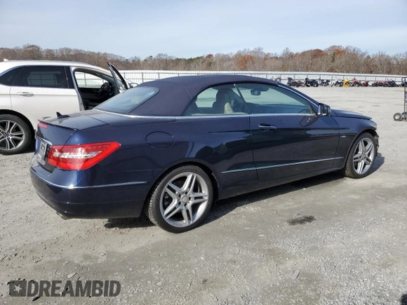 2012 Mercedes-Benz E 350 with VIN WDDKK5KF0CF147749, listed as a Copart auction lot 84523024 with 61,589 mi miles and Salvage Title. Bid and sale history available at DreamBid. Image 3.