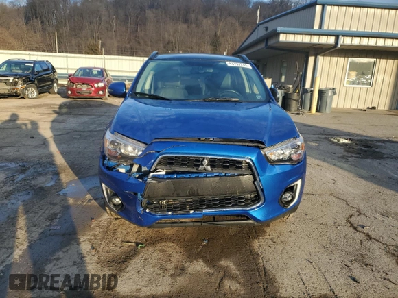 2015 Mitsubishi Outlander Sport 2.4 GT with VIN 4A4AR4AWXFE031118, listed as a Copart auction lot 43797245 with 80,456 mi miles and Salvage Title. Bid and sale history available at carsss.com. Image 5.