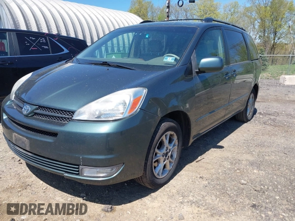 2005 Toyota Sienna XLE with VIN 5TDBA22C75S051329, listed as a IAAI auction lot 42147864 with 187,831 mi miles. Bid and sale history available at carsss.com. Image 6.