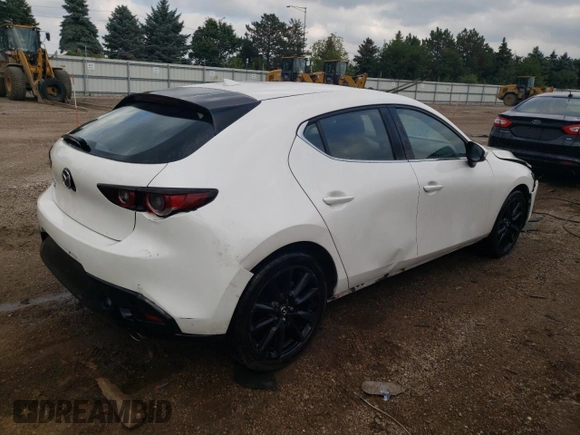 2022 Mazda Mazda3 Hatchback Premium with VIN JM1BPBMLXN1516856, listed as a Copart auction lot 69418993 with 28,440 mi miles. Bid and sale history available at carsss.com. Image 3.