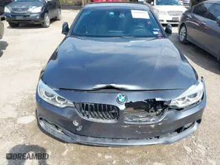 2015 BMW 4 Series 428i xDrive with VIN WBA3N5C55FK484938, listed as a IAAI auction lot 41889907 with 100,439 mi miles. Bid and sale history available at carsss.com. Image 6.