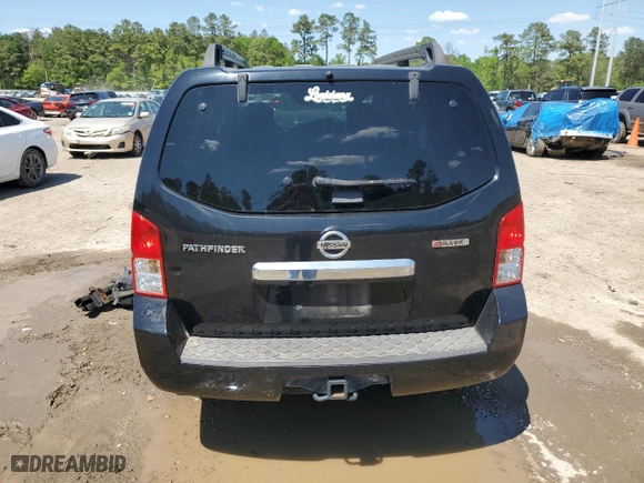 2012 Nissan Pathfinder SV with VIN 5N1AR1NN4CC637766, listed as a Copart auction lot 52131225 with 113,494 mi miles and Salvage Title. Bid and sale history available at carsss.com. Image 6.