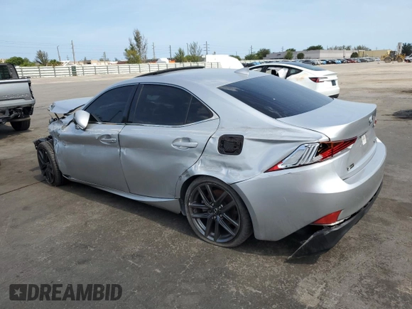 2018 Lexus IS 300 z VIN JTHBA1D23J5078038, wystawiony jako Copart lot #57786705 z przebiegiem 98 848 mil mil oraz Szkoda całkowita • Salvage title. Historia ofert i sprzedaży dostępna na DreamBid. Obrazek 2.