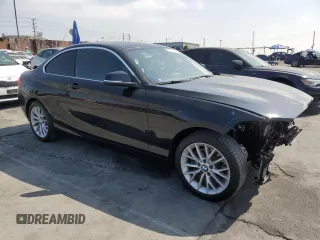 2016 BMW 2 Series 228i with VIN WBA1F9C56GV544978, listed as a Copart auction lot 53974395 with 49,508 mi miles and Salvage title. Bid and sale history available at DreamBid. Image 4.