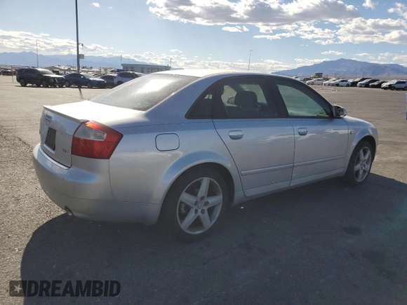 2005 Audi A4 1.8T z VIN WAUJC68E85A119007, wystawiony jako Copart lot #55293565 z przebiegiem 155 085 mil mil oraz Czysty tytuł • Clean title. Historia ofert i sprzedaży dostępna na DreamBid. Obrazek 3.