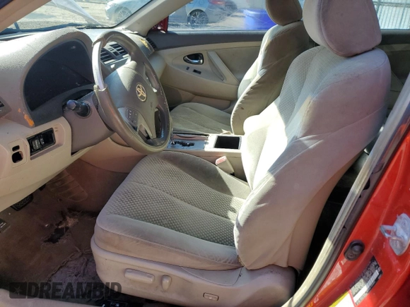 2007 Toyota Camry CE with VIN 4T1BE46K67U130082, listed as a Copart auction lot 43371785 with 0 mi miles and Salvage Title. Bid and sale history available at carsss.com. Image 7.