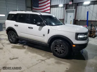 2022 Ford Bronco Sport Big Bend with VIN 3FMCR9B69NRD96991, listed as a Copart auction lot 47278745 with 38,145 mi miles and Salvage Title. Bid and sale history available at carsss.com. Image 4.