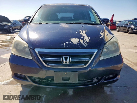 2005 Honda Odyssey EX-L z VIN 5FNRL38655B135878, wystawiony jako Copart lot #47026815 z przebiegiem 165 230 mil mil oraz Czysty tytuł • Clean title. Historia ofert i sprzedaży dostępna na DreamBid. Obrazek 5.