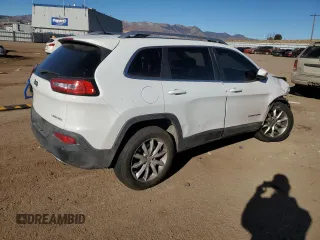 2014 Jeep Cherokee Limited with VIN 1C4PJMDS0EW140309, listed as a Copart auction lot 88944985 with 116,058 mi miles and Salvage Title. Bid and sale history available at carsss.com. Image 3.