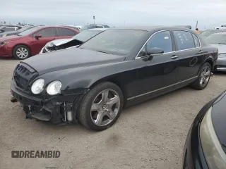 2007 Bentley Flying Spur with VIN SCBBR93W478044844, listed as a Copart auction lot 76702824 with 56,500 mi miles and Salvage Title. Bid and sale history available at DreamBid. Image 1.