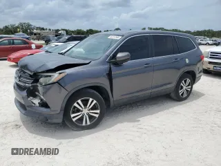 2016 Honda Pilot EX-L with VIN 5FNYF5H52GB036783, listed as a Copart auction lot 86247584 with 127,920 mi miles and Salvage title. Bid and sale history available at DreamBid. Image 1.
