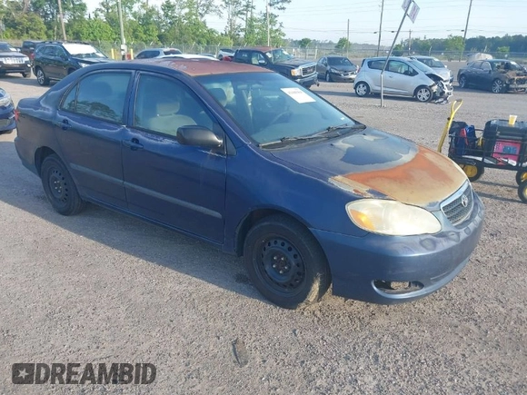 2005 Toyota Corolla CE with VIN 1NXBR32E25Z563569, listed as a IAAI auction lot 42100384 with 243,610 mi miles and . Bid and sale history available at DreamBid. Image 1.