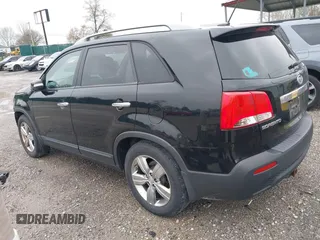 2012 Kia Sorento EX with VIN 5XYKU4A22CG251847, listed as a IAAI auction lot 42014433 with 166,186 mi miles. Bid and sale history available at carsss.com. Image 3.