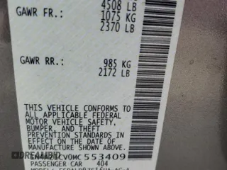 2021 Nissan LEAF SV with VIN 1N4AZ1CV0MC553409, listed as a Copart auction lot 68098454 with 23,080 mi miles and Salvage title. Bid and sale history available at DreamBid. Image 12.