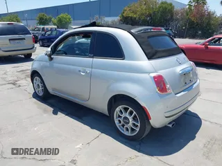 2012 FIAT 500 Pop with VIN 3C3CFFDR7CT352673, listed as a IAAI auction lot 42726060 with 159,072 mi miles and . Bid and sale history available at DreamBid. Image 3.
