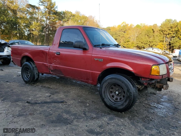 2001 Ford Ranger XL with VIN 1FTYR10DX1TA93403, listed as a Copart auction lot 79127184 with 214,269 mi miles and Salvage Title. Bid and sale history available at carsss.com. Image 4.