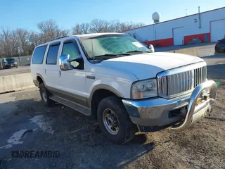 2000 Ford Excursion Limited с VIN 1FMSU43F4YEC71853, выставлен на аукционе IAAI как лот 41405726 с пробегом 225 956 миль миль и . История ставок и продаж доступна на DreamBid. Изображение 1.