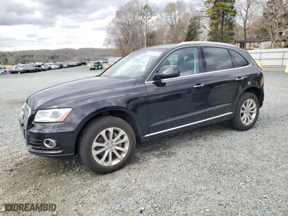 2017 Audi Q5 Premium with VIN WA1C2AFP6HA081961, listed as a Copart auction lot 50411425 with 108,439 mi miles and Salvage Title. Bid and sale history available at carsss.com. Image 1.