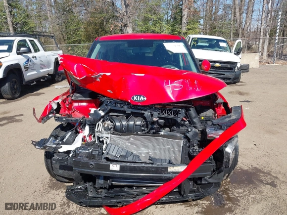 2020 Kia Soul LX with VIN KNDJ23AU0L7054511, listed as a IAAI auction lot 41659099 with 6,380 mi miles. Bid and sale history available at carsss.com. Image 13.