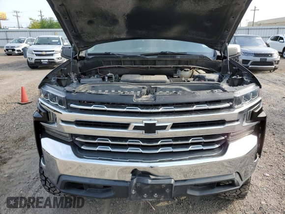 2020 Chevrolet Silverado 1500 LT with VIN 3GCUYDED6LG233216, listed as a Copart auction lot 51317015 with 65,111 mi miles and Salvage Title. Bid and sale history available at DreamBid. Image 12.