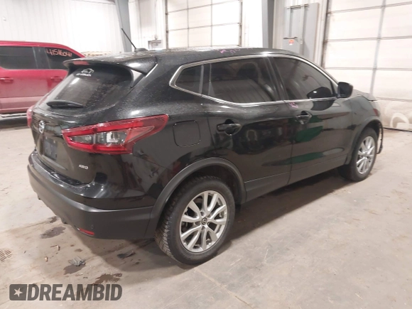 2021 Nissan Rogue S with VIN JN1BJ1AW8MW668455, listed as a IAAI auction lot 41514557 with 100,477 mi miles and . Bid and sale history available at DreamBid. Image 4.