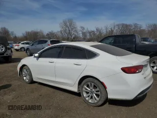 2015 Chrysler 200 Limited with VIN 1C3CCCAB1FN612827, listed as a Copart auction lot 49510185 with 112,217 mi miles and Salvage Title. Bid and sale history available at carsss.com. Image 2.
