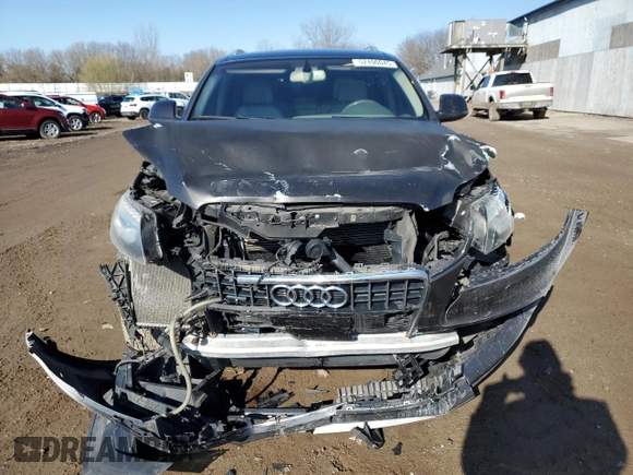 2013 Audi Q7 3.0T S line Prestige with VIN WA1DGAFEXDD004510, listed as a Copart auction lot 52490045 with 192,300 mi miles and Clean Title. Bid and sale history available at carsss.com. Image 5.