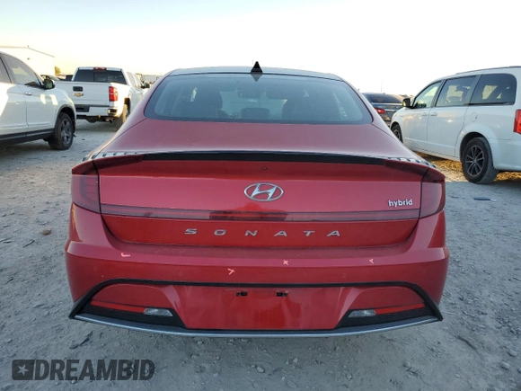 2020 Hyundai Sonata Hybrid Limited with VIN KMHL54JJ3LA015616, listed as a Copart auction lot 80538974 with 46,852 mi miles and Salvage Title. Bid and sale history available at carsss.com. Image 6.