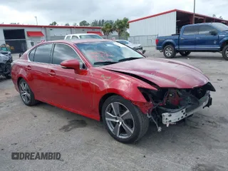 2016 Lexus GS 200t with VIN JTHBA1BLXGA001209, listed as a IAAI auction lot 41722402 with 108,761 mi miles and . Bid and sale history available at DreamBid. Image 1.