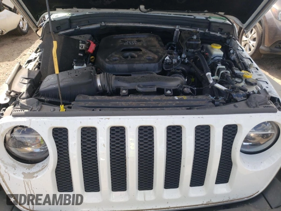 2020 Jeep Wrangler Willys with VIN 1C4GJXAN8LW121231, listed as a Copart auction lot 59509274 with Not provided miles and Non repairable. Bid and sale history available at DreamBid. Image 11.