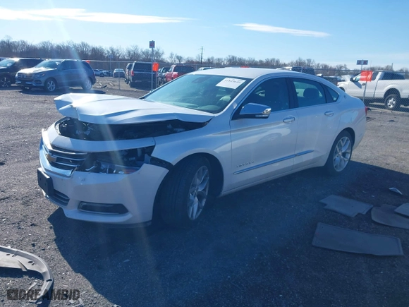 2015 Chevrolet Impala LTZ with VIN 1G1165S39FU137522, listed as a IAAI auction lot 41849649 with 109,606 mi miles. Bid and sale history available at carsss.com. Image 17.