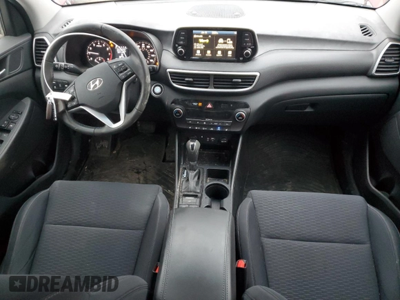 2020 Hyundai Tucson Sport with VIN KM8J3CAL2LU152697, listed as a Copart auction lot 88372495 with 52,327 mi miles and Salvage title. Bid and sale history available at DreamBid. Image 8.