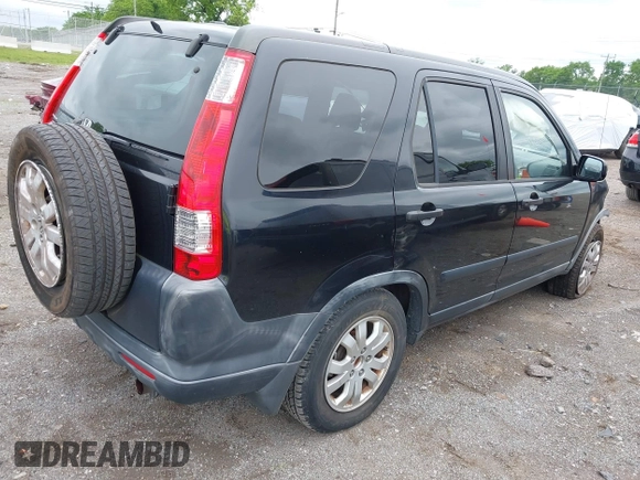 2005 Honda CR-V EX with VIN JHLRD788X5C010493, listed as a IAAI auction lot 42214776 with 166,468 mi miles and . Bid and sale history available at DreamBid. Image 4.