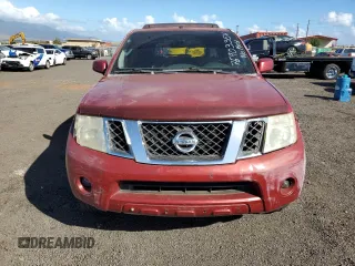 2008 Nissan Pathfinder LE with VIN 5N1BR18B78C612499, listed as a Copart auction lot 75903354 with 0 mi miles and Salvage Title. Bid and sale history available at carsss.com. Image 5.