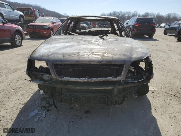 1996 Audi A6 with VIN WAUGC84A2TN092725, listed as a Copart auction lot 49335395 with 0 mi miles and Salvage Title. Bid and sale history available at carsss.com. Image 5.