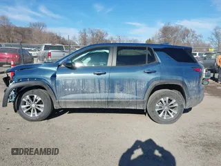 2025 Chevrolet Equinox AWD LT with VIN 3GNAXPEG7SL207044, listed as a IAAI auction lot 41440925 with 542 mi miles. Bid and sale history available at carsss.com. Image 14.