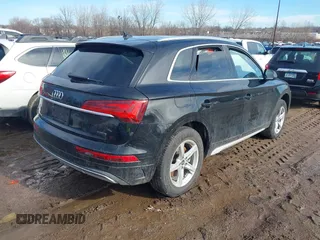 2023 Audi Q5 Premium with VIN WA1ABAFY3P2044813, listed as a IAAI auction lot 41651809 with 19,001 mi miles and . Bid and sale history available at DreamBid. Image 4.