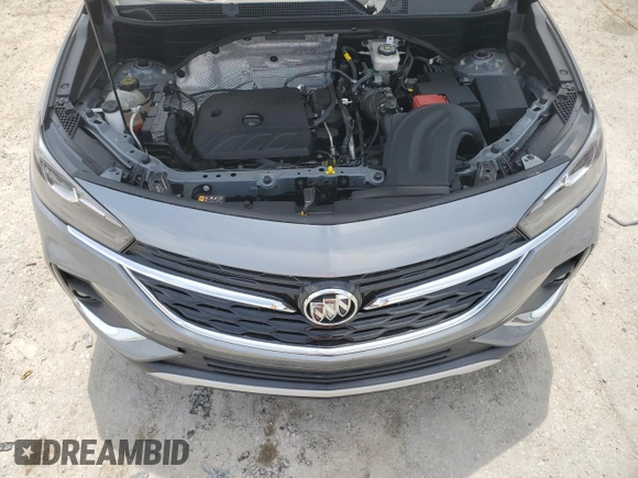 2022 Buick Encore GX Essence with VIN KL4MMFSL9NB069985, listed as a Copart auction lot 53942555 with 16,273 mi miles and Salvage title. Bid and sale history available at DreamBid. Image 12.
