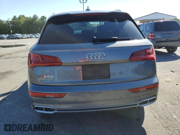 2018 Audi SQ5 Premium Plus with VIN WA1A4AFYXJ2035849, listed as a Copart auction lot 69741983 with 53,505 mi miles and . Bid and sale history available at DreamBid. Image 6.