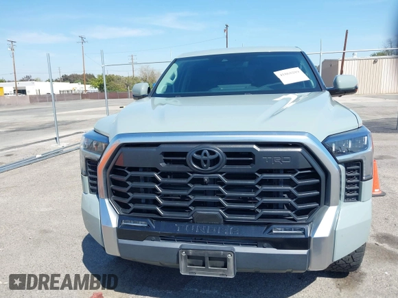 2022 Toyota Tundra Limited with VIN 5TFJA5AB6NX012246, listed as a IAAI auction lot 41868289 with 32,298 mi miles and . Bid and sale history available at DreamBid. Image 12.