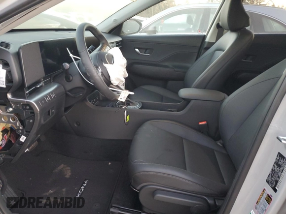 2025 Hyundai Kona SEL Convenience with VIN KM8HCCAB5SU209236, listed as a Copart auction lot 41684615 with 142 mi miles and Salvage Title. Bid and sale history available at DreamBid. Image 7.