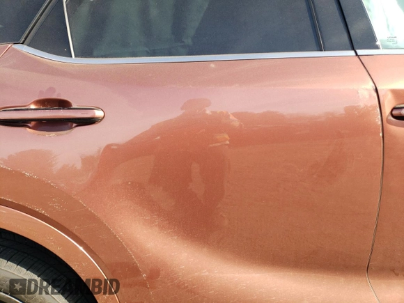 2025 Lexus RX 350 with VIN 2T2BAMCA0SC089803, listed as a Copart auction lot 46683815 with 1,629 mi miles and Salvage Title. Bid and sale history available at DreamBid. Image 11.