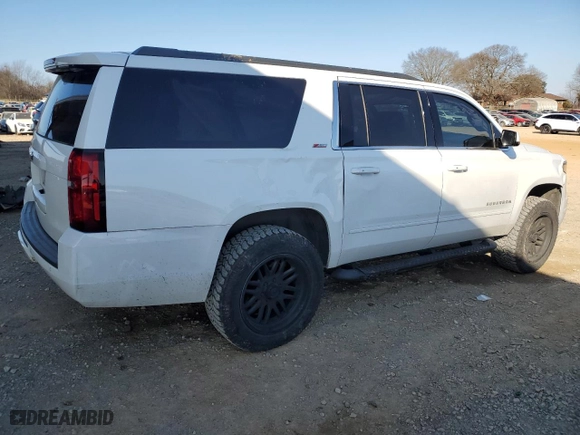 2017 Chevrolet Suburban LT with VIN 1GNSKHKC7HR400712, listed as a Copart auction lot 87395724 with 173,617 mi miles and Salvage Title. Bid and sale history available at carsss.com. Image 3.