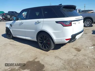 2021 Land Rover Range Rover Sport HST with VIN SALWS2RUXMA749869, listed as a IAAI auction lot 41315473 with 91,623 mi miles. Bid and sale history available at carsss.com. Image 3.