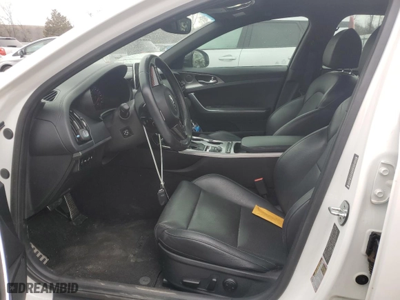 2020 Kia Stinger GT1 with VIN KNAE45LC3L6084620, listed as a Copart auction lot 45933885 with 77,707 mi miles and Salvage Title. Bid and sale history available at carsss.com. Image 7.