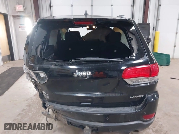 2017 Jeep Grand Cherokee Laredo with VIN 1C4RJFAG2HC625111, listed as a IAAI auction lot 42044571 with 148,533 mi miles and . Bid and sale history available at DreamBid. Image 15.